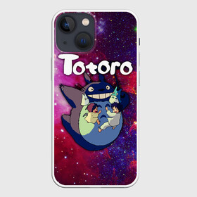 Чехол для iPhone 13 mini с принтом Totoro в Тюмени,  |  | japan | my neighbor totoro | neighbor totoro | totoro | мой сосед тоторо | сосед тоторо | тоторо | япония