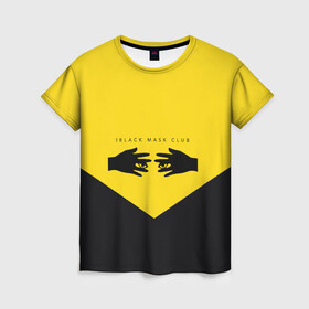 Женская футболка 3D с принтом RSB в Тюмени, 100% полиэфир ( синтетическое хлопкоподобное полотно) | прямой крой, круглый вырез горловины, длина до линии бедер | birds of prey | harley quinn | потрясающая история харли квин | харли квин | хищные птицы