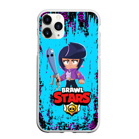 Чехол для iPhone 11 Pro матовый с принтом BRAWL STARS BIBI в Тюмени, Силикон |  | bib | brawl stars | colt | crow | el brown | leon | leon shark | max | moba | sally leon | shark | акула | берли | биби | бравл старс | браун | ворон | жанр | игра | кольт | леон | леон акула | макс | нита | шелли