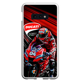 Чехол для Samsung S10E с принтом Andrea Dovizioso в Тюмени, Силикон | Область печати: задняя сторона чехла, без боковых панелей | andrea dovizioso | bike | bikes | desmodovi | dovi | ducati | ducati motogp | moto | moto gp | motogp | motoracing | андреа довициозо | байкер | мото | мото гп | мотогонки | мотогп | мотоцикл | мотоциклист | мотоциклы