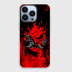 Чехол для iPhone 13 Pro с принтом CYBERPUNK 2077 KEANU REEVES в Тюмени,  |  | bright | cd project red | cyberpunk 2077 | fire | flame | heat | keanu reeves | light | samurai | wildfire | искры | киану ривз | киберпанк 2077 | огненный | огонь | пламя | пожар | самураи