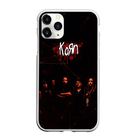 Чехол для iPhone 11 Pro матовый с принтом Korn в Тюмени, Силикон |  | korn | корн | музыка | рок