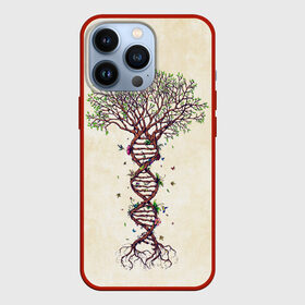Чехол для iPhone 13 Pro с принтом Дерево жизни в Тюмени,  |  | бабочки | ветви | ветки | дерево | днк | жизнь | корни | крона | птички