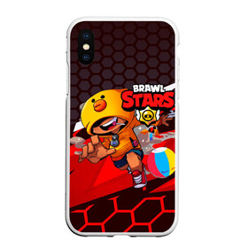 Чехол для iPhone XS Max матовый с принтом Brawl stars в Тюмени, Силикон | Область печати: задняя сторона чехла, без боковых панелей | brawl | brawl stars | brawler | brawlstars | brawlstarsga | brawlstarsmemes | brawl_stars | clashofclans | clashroyale | leon | supercell | бравл | бравлстарс | лион | мемы | утка