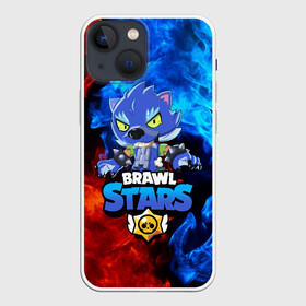 Чехол для iPhone 13 mini с принтом BRAWL STARS LEON | ЛЕОН ОБОРОТЕНЬ в Тюмени,  |  | brawl stars | crow | leon | leon shark | leon werewolf | sally leon | shark | stars | werewolf | акула | берли | ворон | леон | леон акула | оборотень | оборотень леон | спайк | эль примо