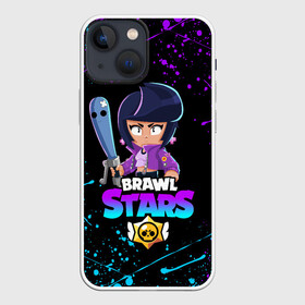 Чехол для iPhone 13 mini с принтом BRAWL STARS BIBI в Тюмени,  |  | bibi | brawl stars | crow | leon | leon shark | sally leon | shark | stars | акула | биби | ворон | леон | леон акула | спайк