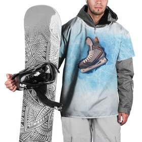 Накидка на куртку 3D с принтом Фмгурное катание в Тюмени, 100% полиэстер |  | figure skating | коньки | конькобежный спорт | фигурное катание
