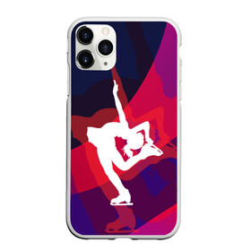 Чехол для iPhone 11 Pro Max матовый с принтом Фигурное катание в Тюмени, Силикон |  | figure skating | коньки | конькобежный спорт | фигурное катание