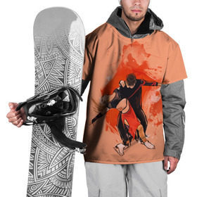 Накидка на куртку 3D с принтом парное фигурное катание в Тюмени, 100% полиэстер |  | зимний спорт | катание на льду | коньки | конькобежный спорт | фигурное катание