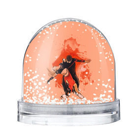 Снежный шар с принтом парное фигурное катание в Тюмени, Пластик | Изображение внутри шара печатается на глянцевой фотобумаге с двух сторон | зимний спорт | катание на льду | коньки | конькобежный спорт | фигурное катание