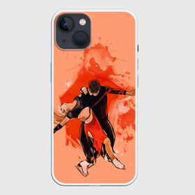 Чехол для iPhone 13 с принтом парное фигурное катание в Тюмени,  |  | зимний спорт | катание на льду | коньки | конькобежный спорт | фигурное катание