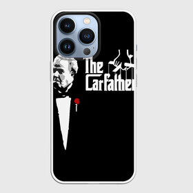 Чехол для iPhone 13 Pro с принтом The Carfather Top Gear в Тюмени,  |  | godfather | grand tour | jeremy clarkson | the carfather | top gear | авто | ведущий | гран тур | джереми кларксон | крёстный отец | топ гир