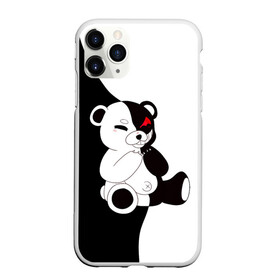 Чехол для iPhone 11 Pro Max матовый с принтом Monokuma в Тюмени, Силикон |  | Тематика изображения на принте: danganronpa | eye | monokuma | аватар | антагонист | глаз | игрушка | медведь | монокума | мягкая | панда | робот