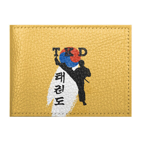 Обложка для студенческого билета с принтом TKD в Тюмени, натуральная кожа | Размер: 11*8 см; Печать на всей внешней стороне | taekwondo | восточные единоборства | единоборства | теквондо | тхэквондо | тэквондо