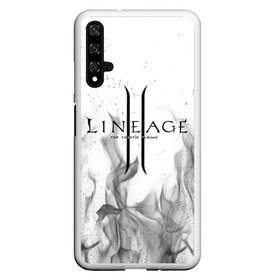 Чехол для Honor 20 с принтом LINEAGE 2 в Тюмени, Силикон | Область печати: задняя сторона чехла, без боковых панелей | armor | characters | erak note | kim sung hwan | lineage | lineage 2 | lineage antharas | lineage eternal | minimalism | shield | twilight resistance | warrior | персонажи