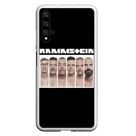 Чехол для Honor 20 с принтом Rammstein в Тюмени, Силикон | Область печати: задняя сторона чехла, без боковых панелей | kruspe | lindemann | metal | oliver | rammstein | richard | riedel | rock | till | кристиан | круспе | линдеманн | лоренц | метал | оливер | рамштайн | ридель | рихард | рок | тилль