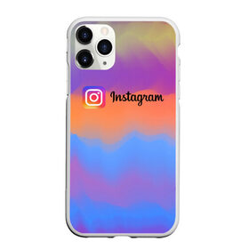 Чехол для iPhone 11 Pro Max матовый с принтом Instagram в Тюмени, Силикон |  | Тематика изображения на принте: insta | instagram | instagramm | social | видео | инста | инстаграм | инстаграмм | приложение | социальная сеть | фото