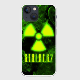 Чехол для iPhone 13 mini с принтом S.T.A.L.K.E.R. 2 в Тюмени,  |  | chernobyl | pripyat | s.t.a.l.k.e.r. 2 | shadow of chernobyl | stalker | stalker 2 | воля | меченый | припять | свобода | свобода воля | сталкер | сталкер 2 | тени чернобыля | чернобыль