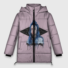 Женская зимняя куртка 3D с принтом Billie Pink Art в Тюмени, верх — 100% полиэстер; подкладка — 100% полиэстер; утеплитель — 100% полиэстер | длина ниже бедра, силуэт Оверсайз. Есть воротник-стойка, отстегивающийся капюшон и ветрозащитная планка. 

Боковые карманы с листочкой на кнопках и внутренний карман на молнии | Тематика изображения на принте: bad | bad guy | billi | billie | billie eilish | eilish | good girl | music | swag | айлиш | беляш | били | били айлиш | билли | билли айлиш | билли эйлиш | биляш | музка | певица | эйлиш