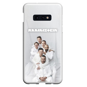 Чехол для Samsung S10E с принтом Rammstein в Тюмени, Силикон | Область печати: задняя сторона чехла, без боковых панелей | kruspe | lindemann | metal | oliver | rammstein | richard | riedel | rock | till | кристиан | круспе | линдеманн | лоренц | метал | оливер | рамштайн | ридель | рихард | рок | тилль