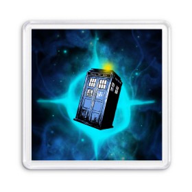 Магнит 55*55 с принтом Doctor Who в Тюмени, Пластик | Размер: 65*65 мм; Размер печати: 55*55 мм | doctor | who | доктор | доктор кто | кто