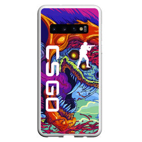 Чехол для Samsung Galaxy S10 с принтом CS GO HYPERBEAST | КС ГО ХАЙПЕРБИСТ в Тюмени, Силикон | Область печати: задняя сторона чехла, без боковых панелей | astralis | awp | counter strike | cs go | cs go global offensive | cs:go | faze clan | hyper beast | team liquid | астралис | кс го | тим ликвид | фейз клан | хайпер бист