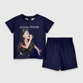 Детский костюм с шортами 3D с принтом Ariana Grande (Ариана Гранде) в Тюмени,  |  | Тематика изображения на принте: ariana grande | актриса | американская певица | ариана | ариана гранде | гранде | девушка | музыка | певица | песни | продюсер