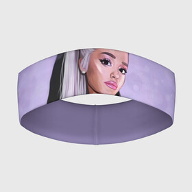 Повязка на голову 3D с принтом Ariana Grande (Ариана Гранде) в Тюмени,  |  | ariana grande | актриса | американская певица | ариана | ариана гранде | гранде | девушка | музыка | певица | песни | продюсер