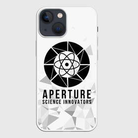 Чехол для iPhone 13 mini с принтом PORTAL в Тюмени,  |  | aperture laboratories | glados | portal | portal 2 | valve | гладос | портал | портал 2 | челл