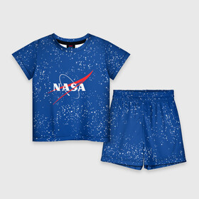 Детский костюм с шортами 3D с принтом NASA в Тюмени,  |  | nasa | streetwear. | наса