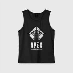 Детская майка хлопок с принтом APEX LEGENDS CRYPTO в Тюмени,  |  | Тематика изображения на принте: apex | apex legends | legend | legends. | апекс игра | апекс легенд | апекс легендc