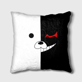 Подушка 3D с принтом Monokuma в Тюмени, наволочка – 100% полиэстер, наполнитель – холлофайбер (легкий наполнитель, не вызывает аллергию). | состоит из подушки и наволочки. Наволочка на молнии, легко снимается для стирки | anime | character | dangan ronpa | kawai | manga | аниме | анимэ | глаз | данганронпа | двухцветная | директор | злодей | из | изображение | кавай | крутой | лицо | манга | медведь | милый | мишка | на груди | необычный | нос