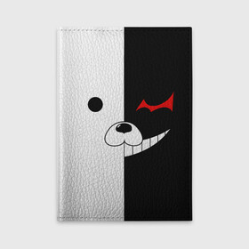 Обложка для автодокументов с принтом Monokuma в Тюмени, натуральная кожа |  размер 19,9*13 см; внутри 4 больших “конверта” для документов и один маленький отдел — туда идеально встанут права | anime | character | dangan ronpa | kawai | manga | аниме | анимэ | глаз | данганронпа | двухцветная | директор | злодей | из | изображение | кавай | крутой | лицо | манга | медведь | милый | мишка | на груди | необычный | нос