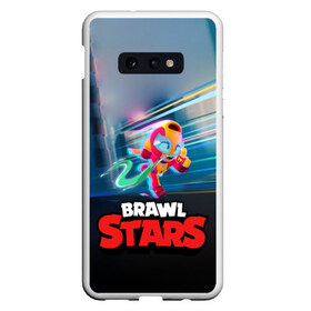 Чехол для Samsung S10E с принтом Brawl Stars Max в Тюмени, Силикон | Область печати: задняя сторона чехла, без боковых панелей | bo | brawl | brock | bull | colt | dynamike | elprimo | jessie | leon | moba | nita | shelly | stars | бо | брок | булл | джесси | динамайк | кольт | леон | нита | шелли | эльпримо