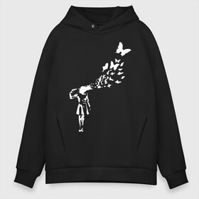 Мужское худи Oversize хлопок с принтом Banksy в Тюмени, френч-терри — 70% хлопок, 30% полиэстер. Мягкий теплый начес внутри —100% хлопок | боковые карманы, эластичные манжеты и нижняя кромка, капюшон на магнитной кнопке | banksy | анархизм | андерграунд | антивоенное движение | антиимпериализм | антикапитализм | бенкс | бенкси | бристоль | бэнкс | бэнкси | граффити | нигилизм | стрит арт | художник