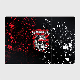 Магнитный плакат 3Х2 с принтом Stigmata в Тюмени, Полимерный материал с магнитным слоем | 6 деталей размером 9*9 см | music | rock | stigmata | альтернатива | музыка | рок | стигмата | тарас уманскии