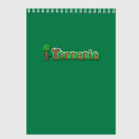 Скетчбук с принтом Terraria в Тюмени, 100% бумага
 | 48 листов, плотность листов — 100 г/м2, плотность картонной обложки — 250 г/м2. Листы скреплены сверху удобной пружинной спиралью | 8 | bit | boss | bosses | game | lord | minecraft | moon | pixel | terraria | the | игра | майнкрафт | пиксели | пиксель | тераррия