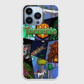 Чехол для iPhone 13 Pro с принтом Terraria | Террария (Z) в Тюмени,  |  | Тематика изображения на принте: minecraft | terraria | инди игры | майнкрафт | террария