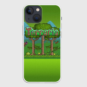 Чехол для iPhone 13 mini с принтом Terraria в Тюмени,  |  | minecraft | terraria | инди игры | майнкрафт | террария