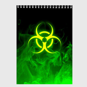 Скетчбук с принтом BIOHAZARD в Тюмени, 100% бумага
 | 48 листов, плотность листов — 100 г/м2, плотность картонной обложки — 250 г/м2. Листы скреплены сверху удобной пружинной спиралью | biohazard | radiation | re | re3 | residenr evil | toxic | virusвирус | world war z | биохазард | обитель зла | радиация | токсик | эпидемия