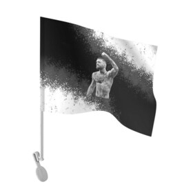 Флаг для автомобиля с принтом Conor McGregor | Конор МакГрегор (Z) в Тюмени, 100% полиэстер | Размер: 30*21 см | conor | conor mcgregor | mcgregor | mma | ufc | бокс | борьба | конор | конор мак грегор | мма | юфс