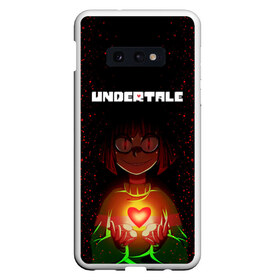 Чехол для Samsung S10E с принтом UNDERTALE CHARA в Тюмени, Силикон | Область печати: задняя сторона чехла, без боковых панелей | Тематика изображения на принте: asriel dreemurr | chara | frisk | gaster blaster | sans | undertale | азриэль дримурр | андертейл | андрайн | гастер | меттатон | санс | фриск | чара