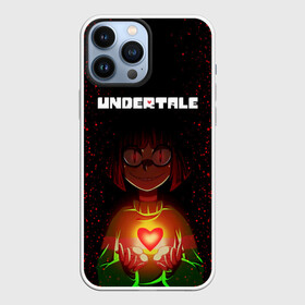 Чехол для iPhone 13 Pro Max с принтом UNDERTALE CHARA в Тюмени,  |  | Тематика изображения на принте: asriel dreemurr | chara | frisk | gaster blaster | sans | undertale | азриэль дримурр | андертейл | андрайн | гастер | меттатон | санс | фриск | чара