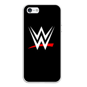 Чехол для iPhone 5/5S матовый с принтом WWE в Тюмени, Силикон | Область печати: задняя сторона чехла, без боковых панелей | raw | smackdown | wrestling | wwe | борьба | единоборства | реслинг | рестлинг | спорт | шоу