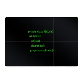 Магнитный плакат 3Х2 с принтом Жизнь программиста в Тюмени, Полимерный материал с магнитным слоем | 6 деталей размером 9*9 см | жизнь | код | програмист | программист
