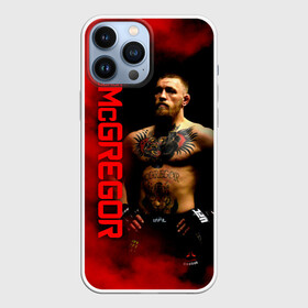 Чехол для iPhone 13 Pro Max с принтом Конор МакГрегор в Тюмени,  |  | conor mcgregor | m1 | the notorious | ufc | боевые | боец | борьба | единоборства | ирландский | искусства | конор макгрегор | м1 | мма | печально известный | смешанные | юфс