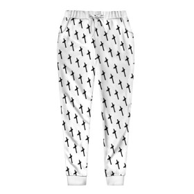 Женские брюки 3D с принтом LiL PEEP Pattern в Тюмени, полиэстер 100% | прямой крой, два кармана без застежек по бокам, с мягкой трикотажной резинкой на поясе и по низу штанин. В поясе для дополнительного комфорта — широкие завязки | Тематика изображения на принте: 