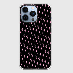 Чехол для iPhone 13 Pro с принтом LiL PEEP Pattern в Тюмени,  |  | Тематика изображения на принте: lil peep | lil prince | pink | зарубежная музыка | лил пип | маленький принц