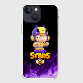 Чехол для iPhone 13 mini с принтом Brawl Stars BEA в Тюмени,  |  | bea | brawl stars | bull | colt | crow | leon | leon shark | shark | stars | акула | берли | биа | ворон | динамайк | кольт | леон | леон акула | нита | спайк | шелли | эль примо