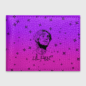 Обложка для студенческого билета с принтом LIL PEEP. в Тюмени, натуральная кожа | Размер: 11*8 см; Печать на всей внешней стороне | lil peep | lil prince | pink | зарубежная музыка | зарубежный рэп | лил пип | маленький принц